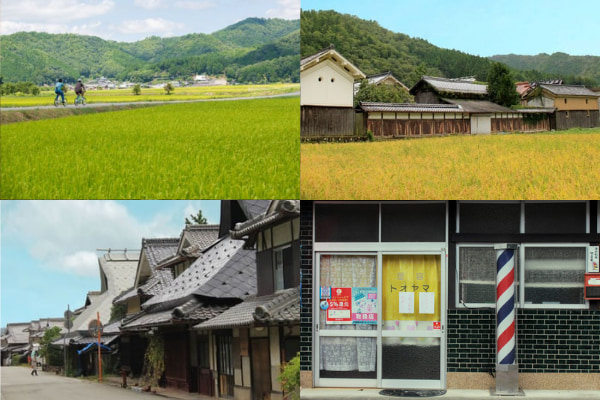 日本の里山の原風景が広がる宿場町〝丹波篠山市福住〟1 