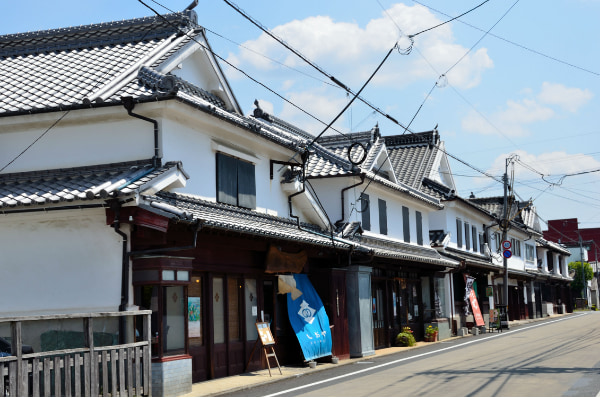 商人と職人の町としてて栄えた町