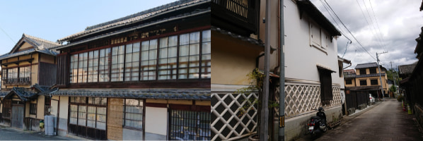 武家屋敷や商家が立ち並び小京都の風情が残る建物2
