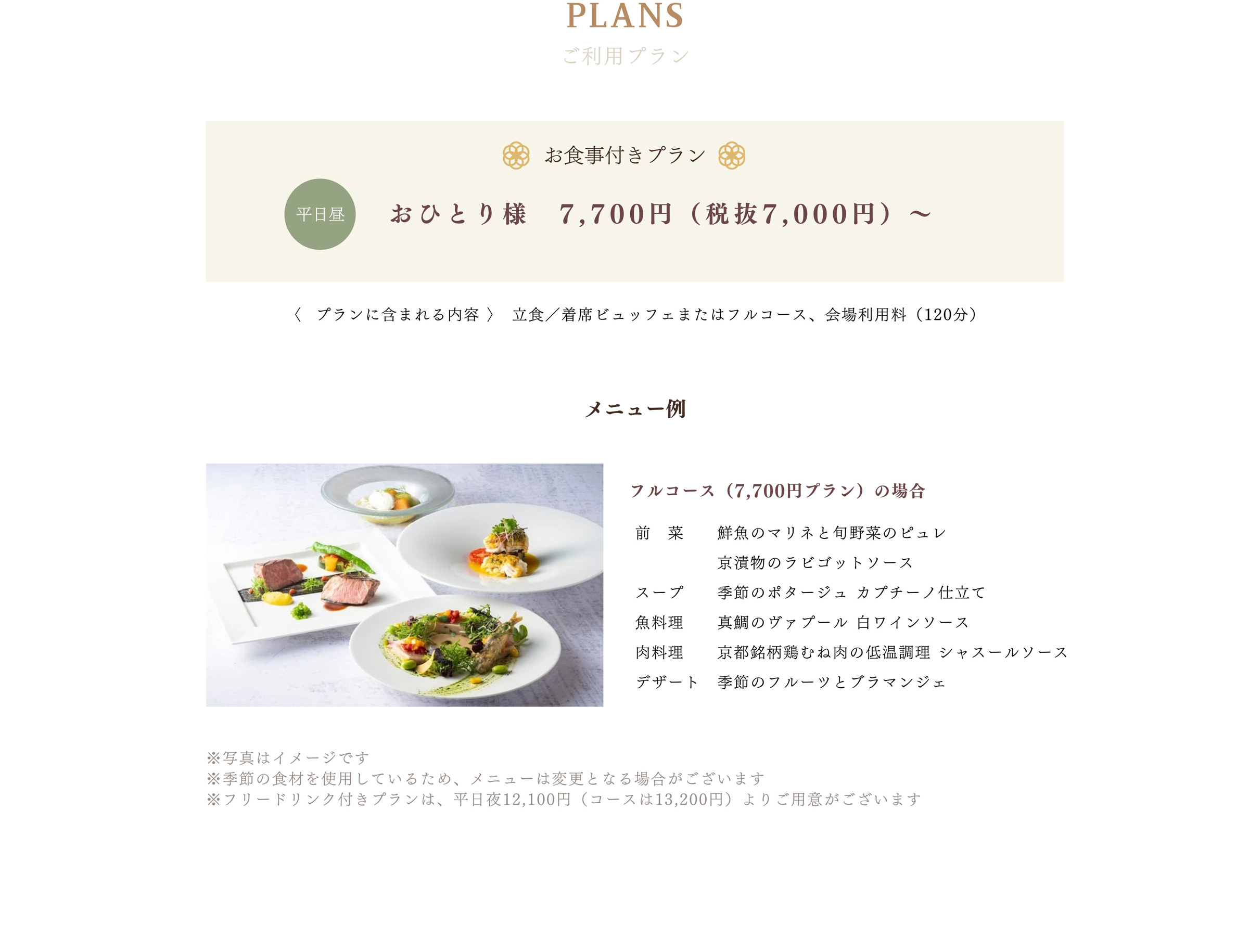 PLANS