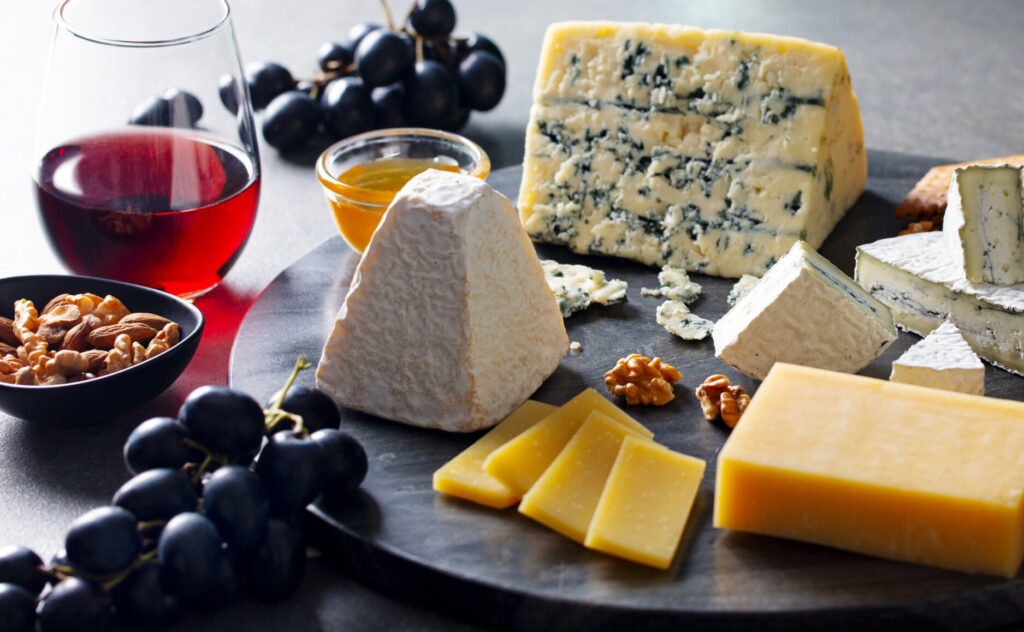 チーズとワイン