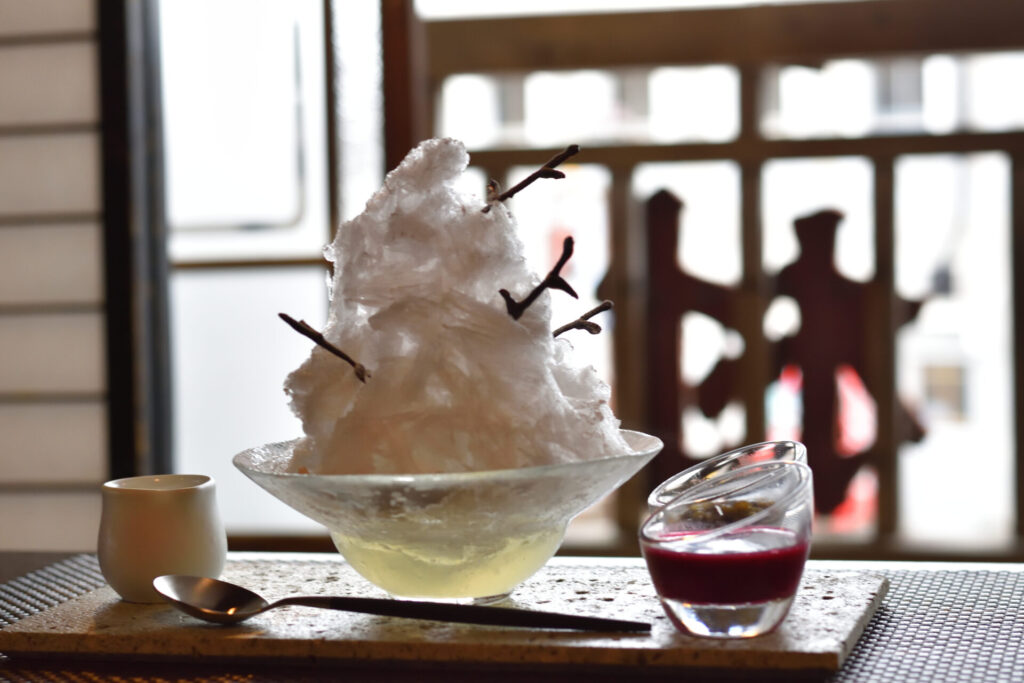 VMGカフェ佐原の発酵かき氷