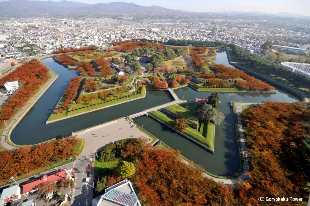 五稜郭公園の紅葉