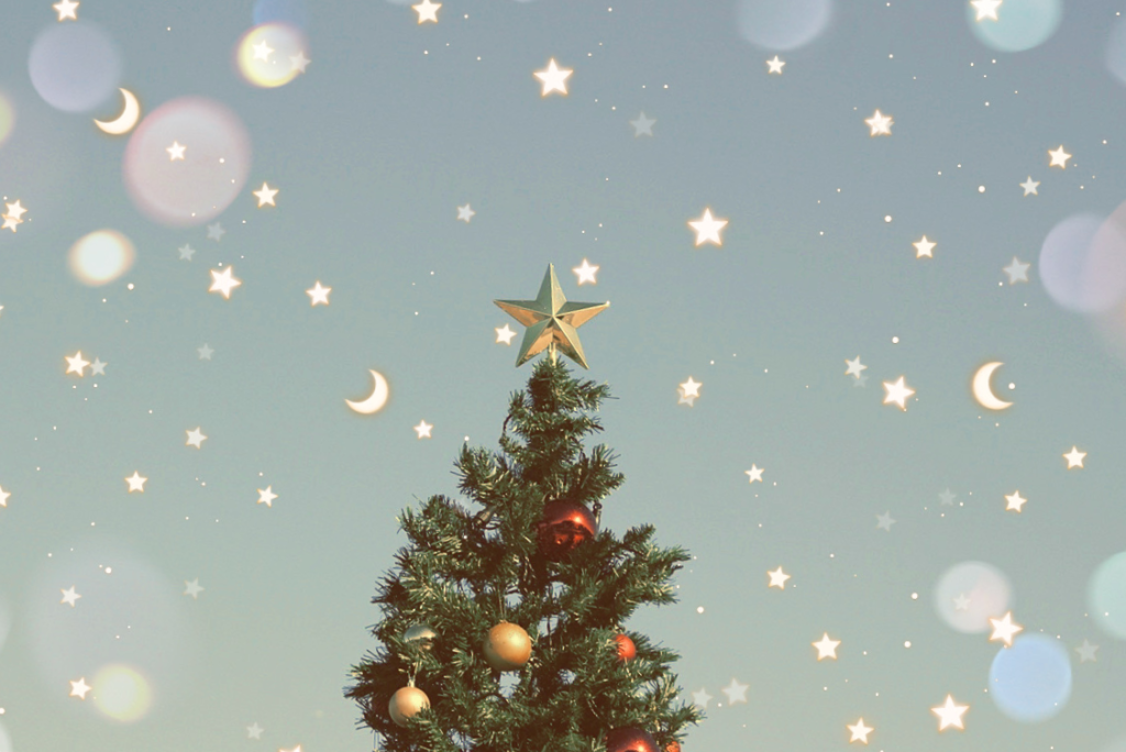 クリスマスツリーのベツレヘムの星