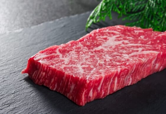 霜降りの牛肉