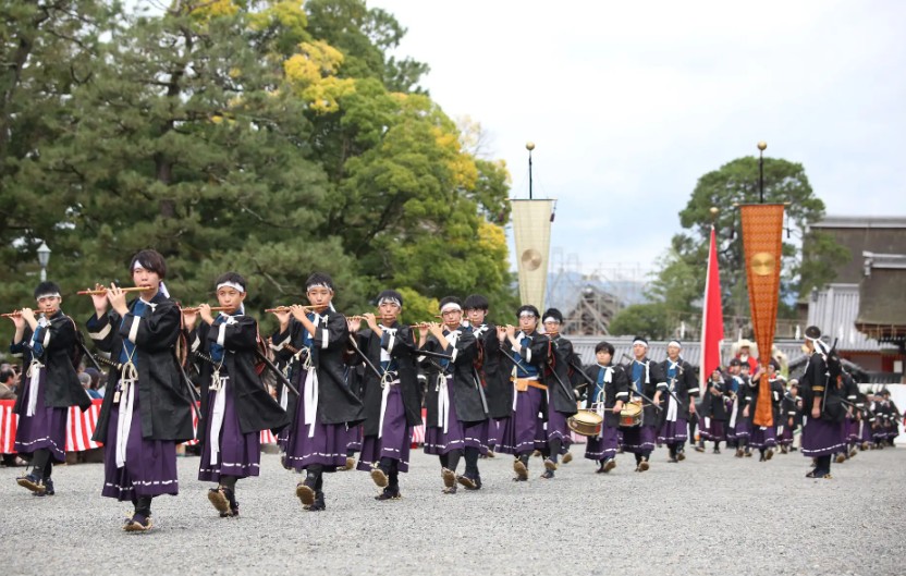 平安神宮の時代祭の時代行列