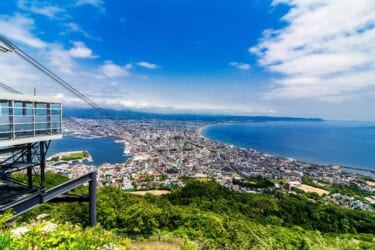 函館山ロープウェイからの景色