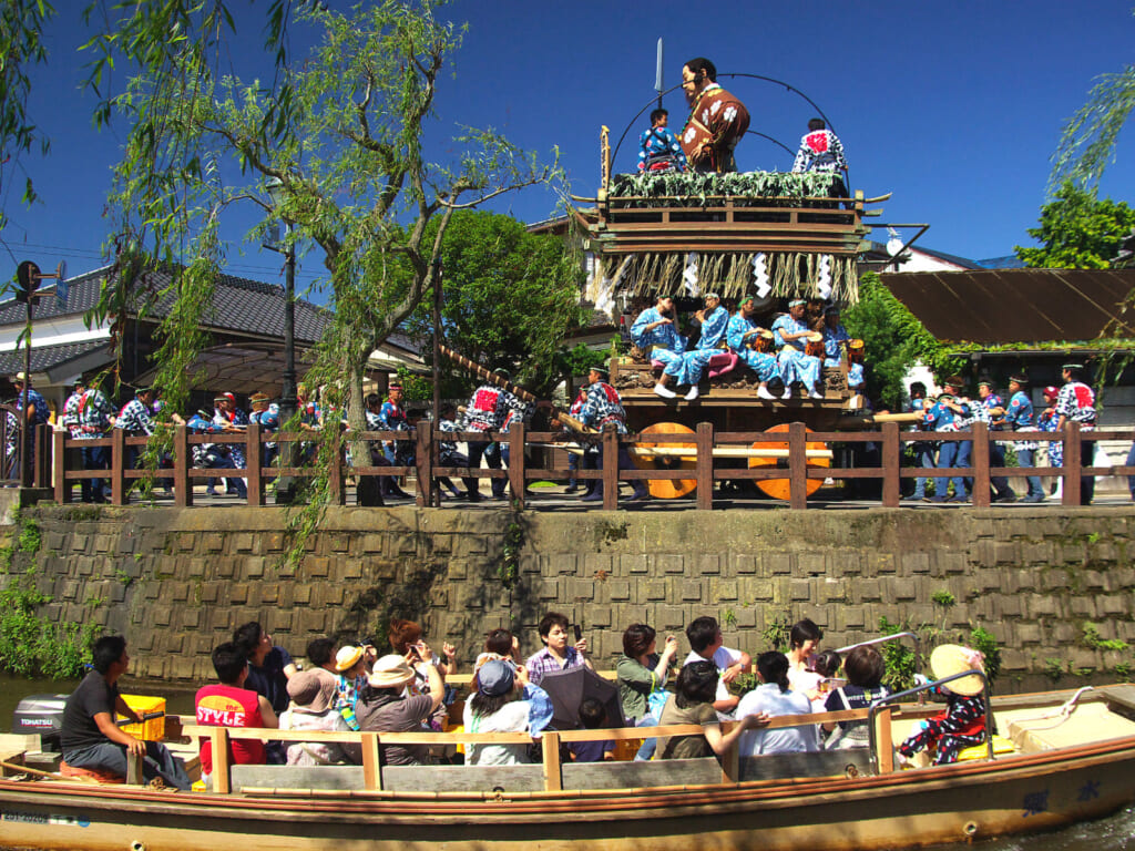 佐原の大祭と佐原の町並み