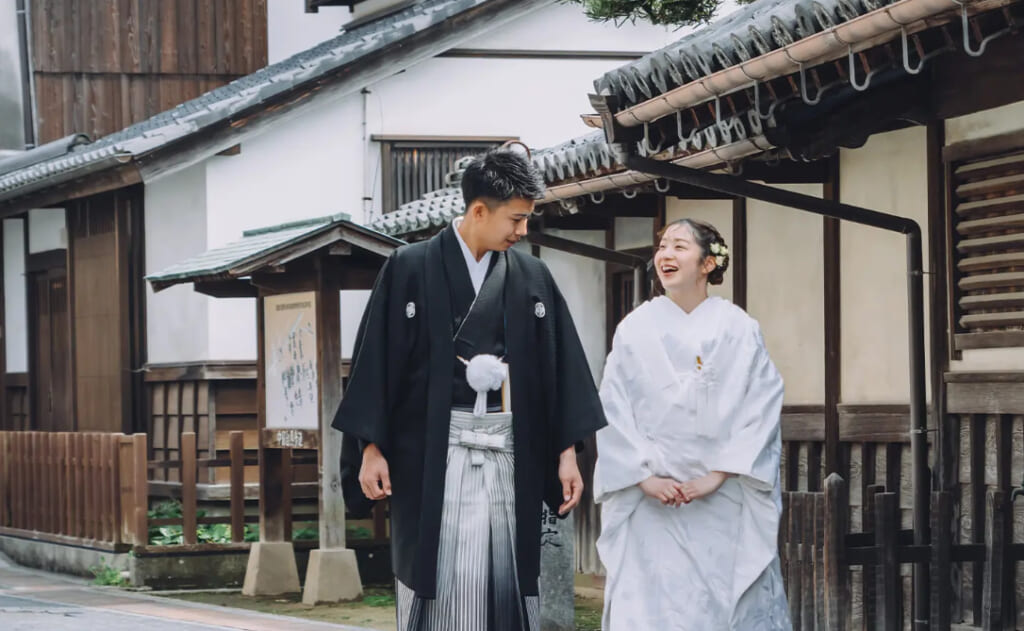 広島県竹原のレトロなウエディング