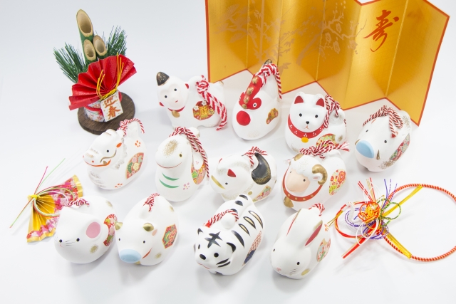 新しい年の干支の十二支