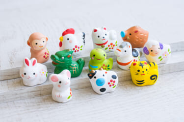 干支の十二支のおきもの