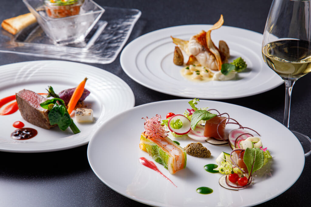 レストランルアンのフレンチコース