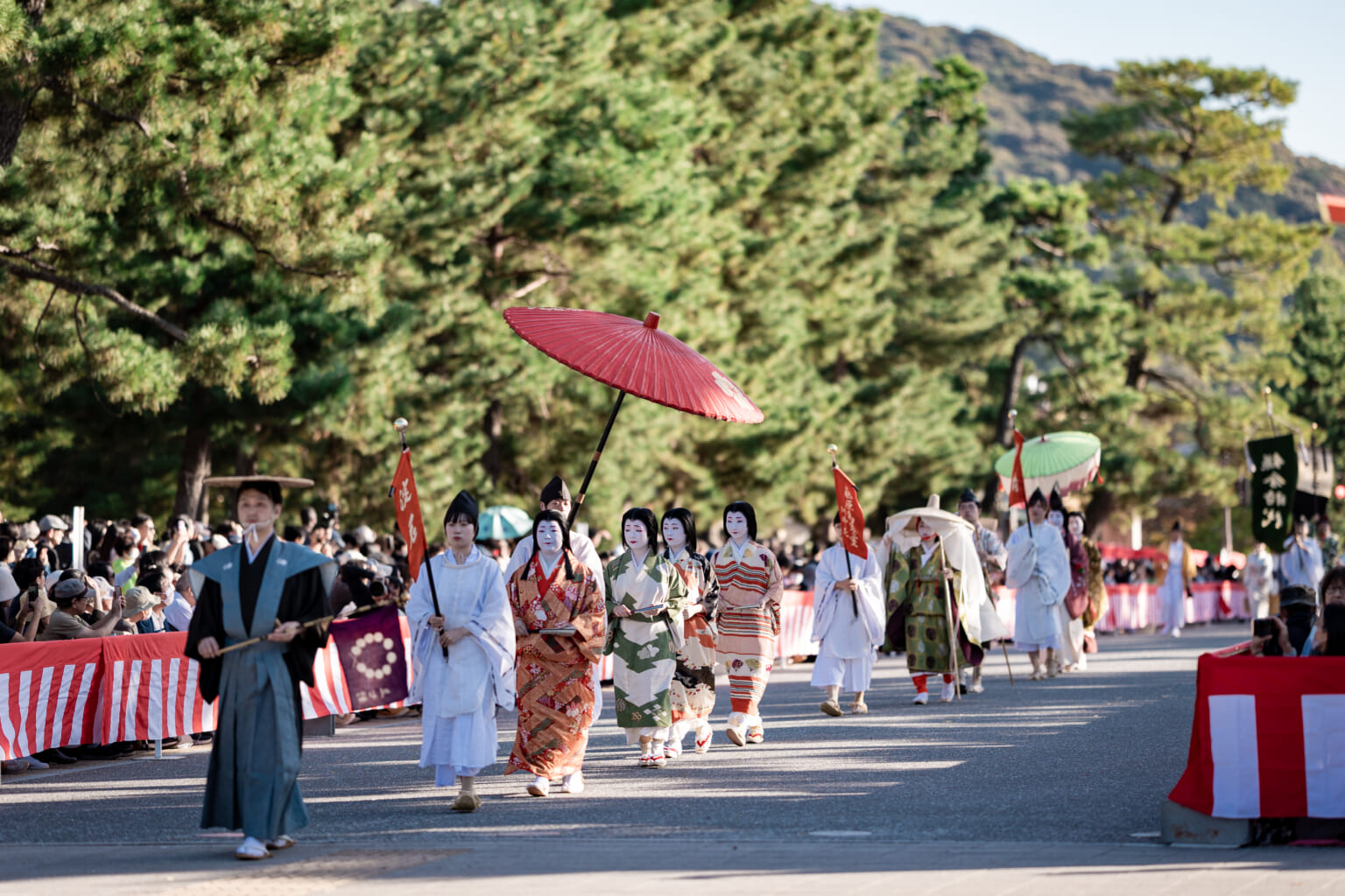 時代祭の様子